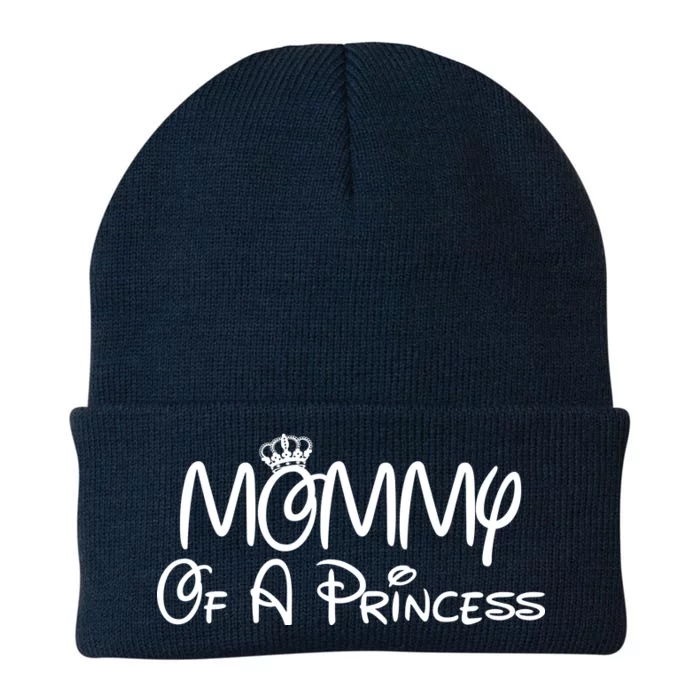 Mommy Of A Princess Knit Cap Winter Beanie