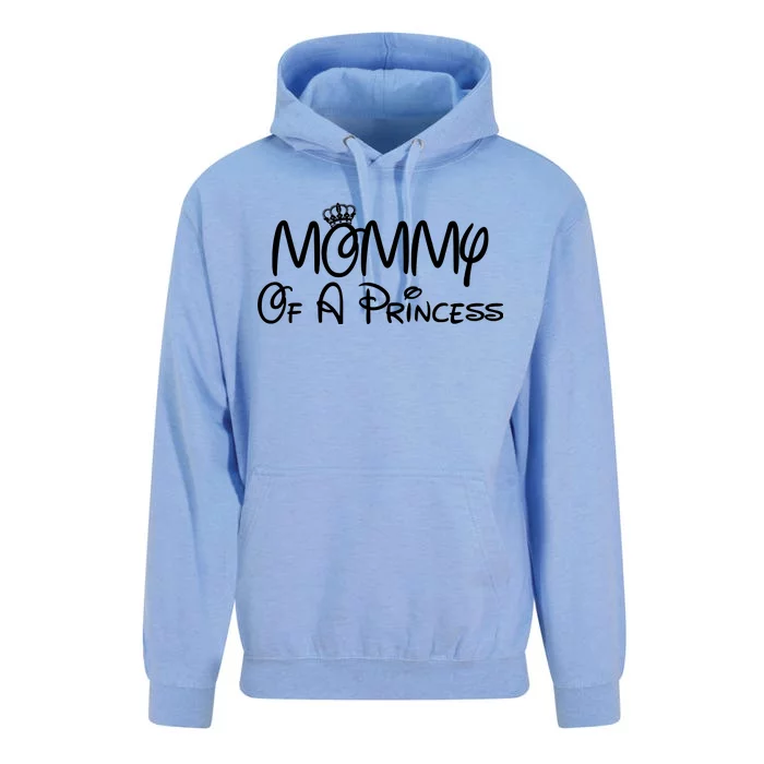 Mommy Of A Princess Unisex Surf Hoodie