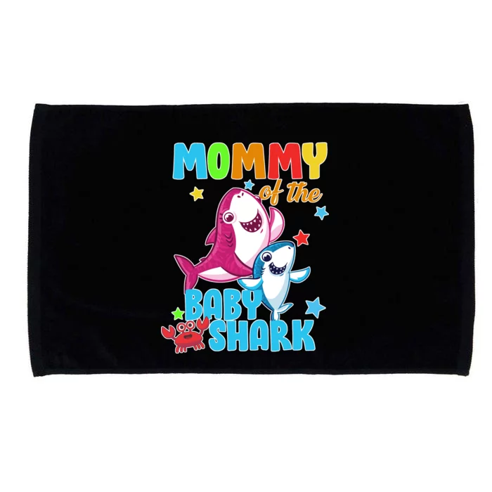 Mommy Of The Baby Shark Microfiber Hand Towel