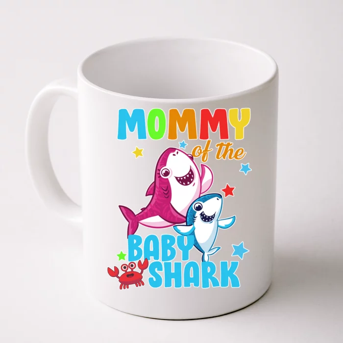 Mommy Of The Baby Shark Front & Back Coffee Mug