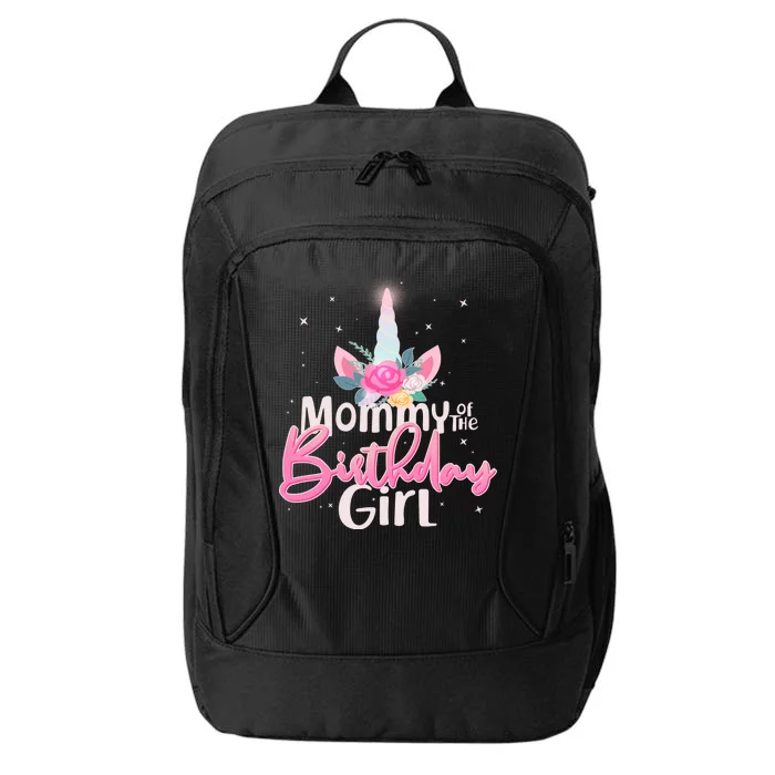 Mommy of the Birthday Girl Magical Unicorn City Backpack