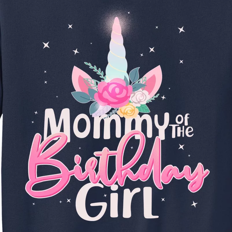 Mommy of the Birthday Girl Magical Unicorn Sweatshirt