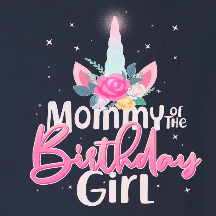 Mommy of the Birthday Girl Magical Unicorn Toddler Long Sleeve Shirt