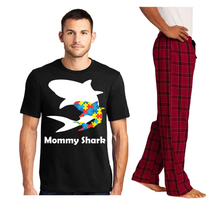 Mommy Shark Autism Awareness Pajama Set