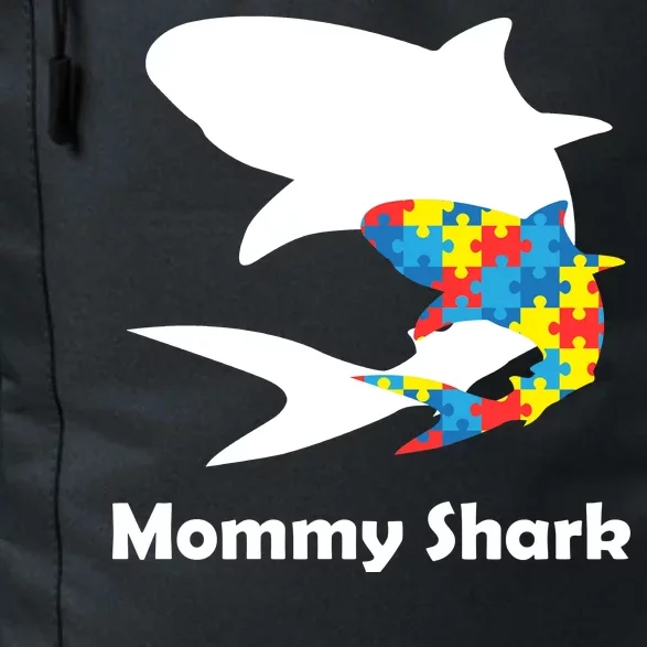 Mommy Shark Autism Awareness Daily Commute Backpack