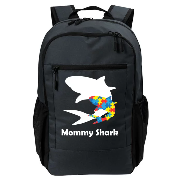 Mommy Shark Autism Awareness Daily Commute Backpack