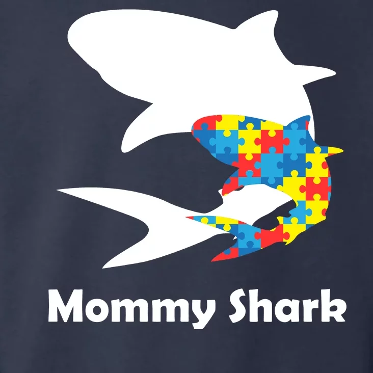 Mommy Shark Autism Awareness Toddler Hoodie