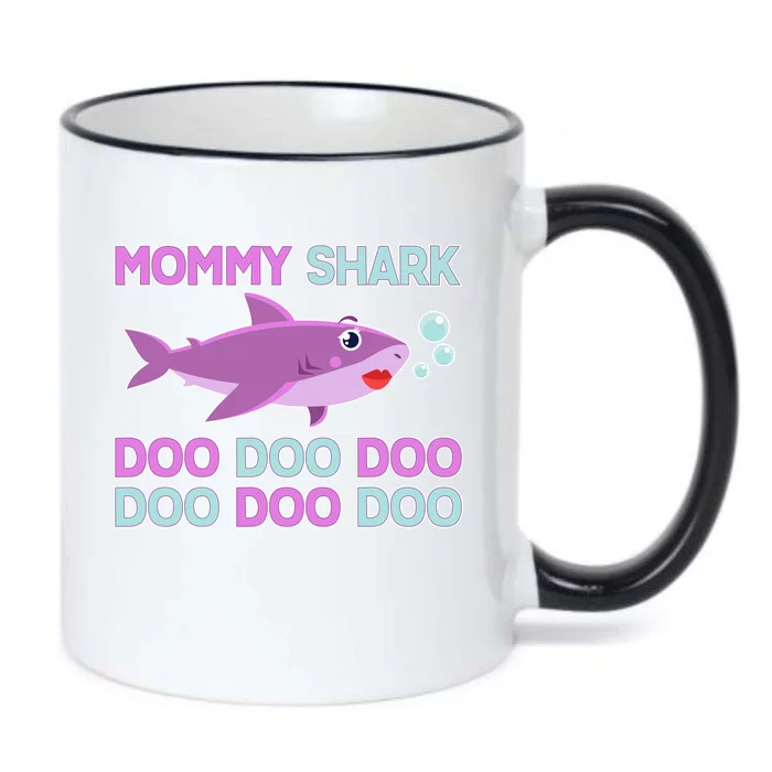 Mommy Shark Doo Doo Doo Black Color Changing Mug