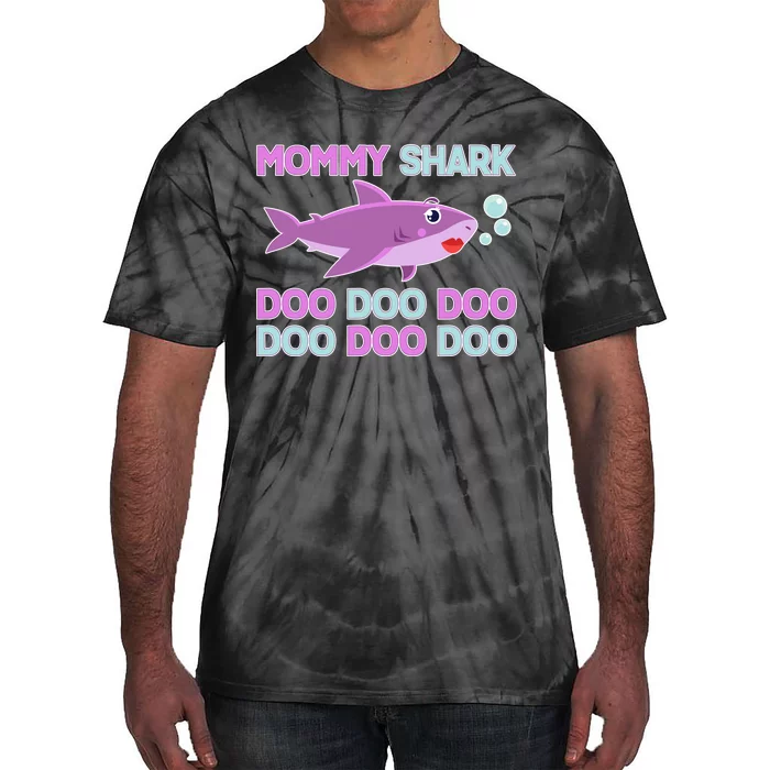 Mommy Shark Doo Doo Doo Tie-Dye T-Shirt