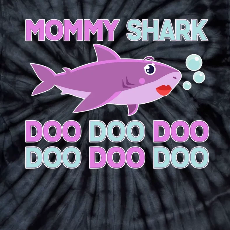 Mommy Shark Doo Doo Doo Tie-Dye T-Shirt