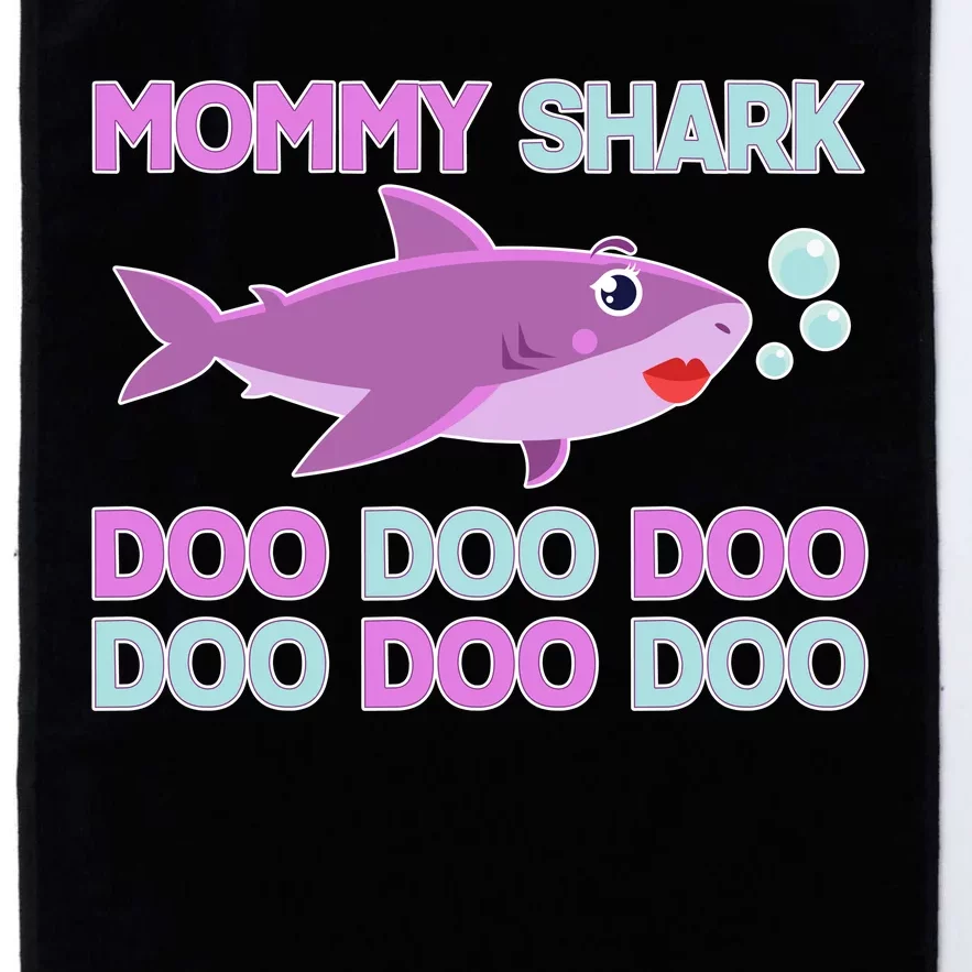 Mommy Shark Doo Doo Doo Platinum Collection Golf Towel