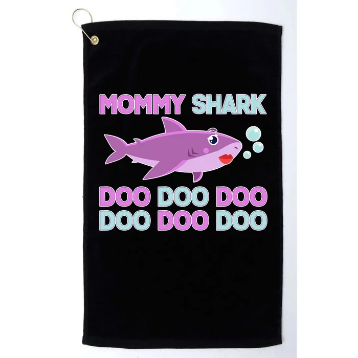 Mommy Shark Doo Doo Doo Platinum Collection Golf Towel