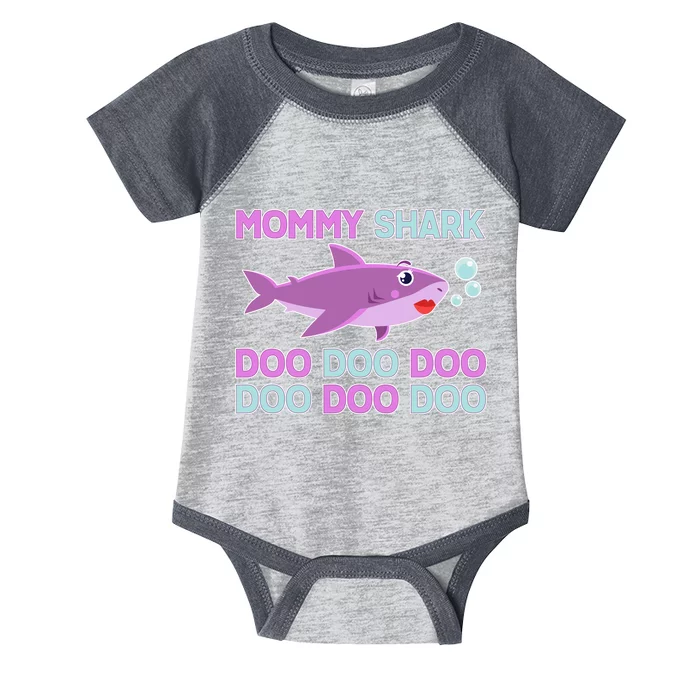 Mommy Shark Doo Doo Doo Infant Baby Jersey Bodysuit