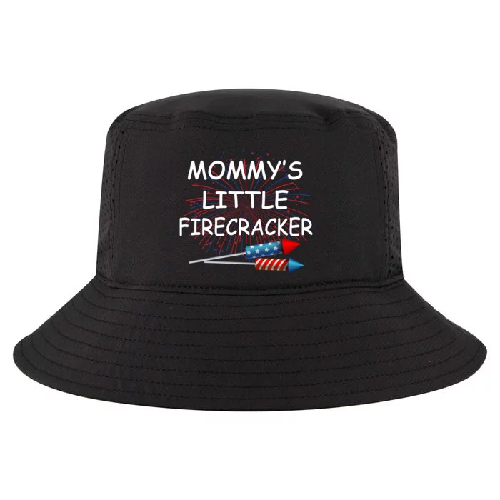 Mommy's little Firecracker Cool Comfort Performance Bucket Hat