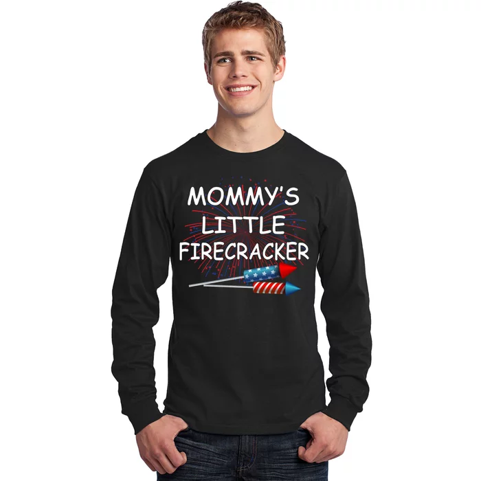 Mommy's little Firecracker Long Sleeve Shirt