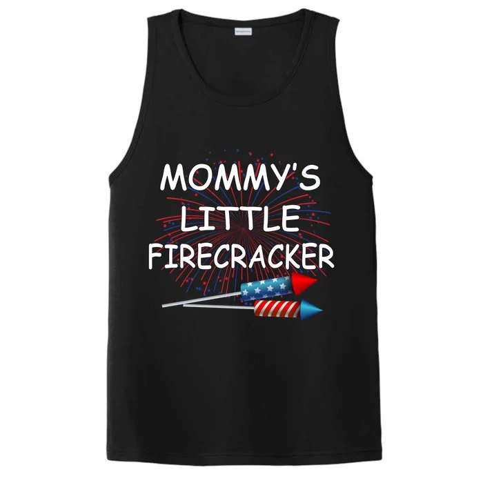 Mommy's little Firecracker Performance Tank