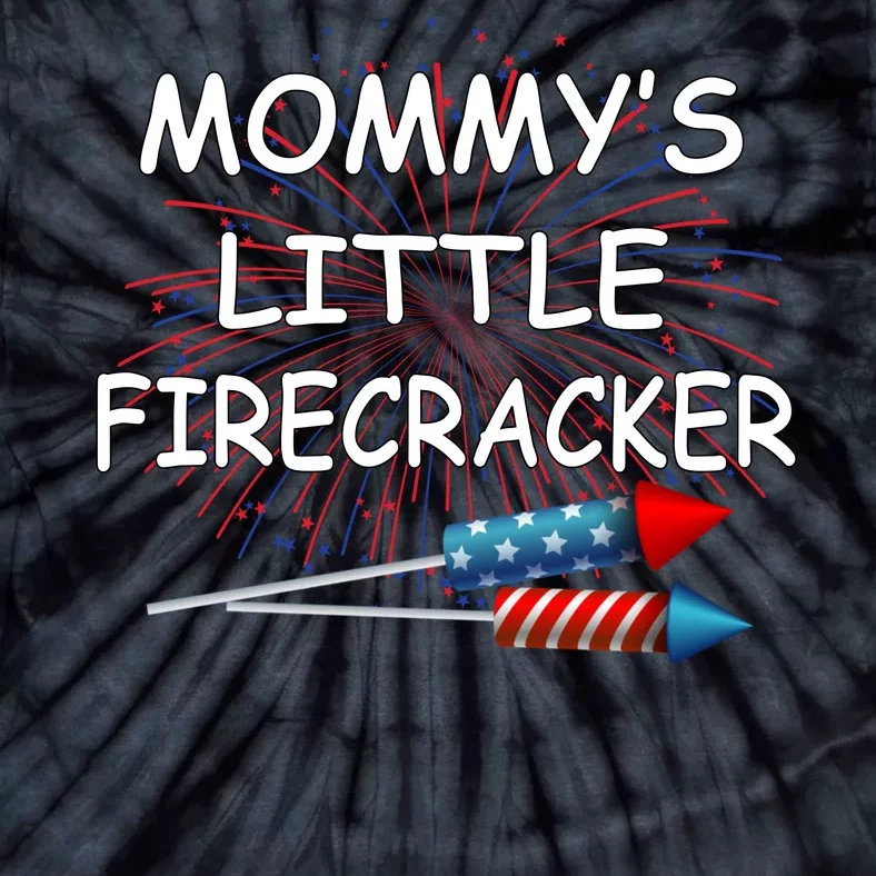 Mommy's little Firecracker Tie-Dye T-Shirt