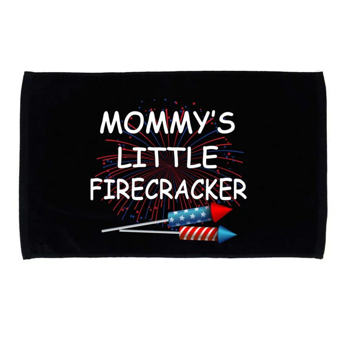 Mommy's little Firecracker Microfiber Hand Towel