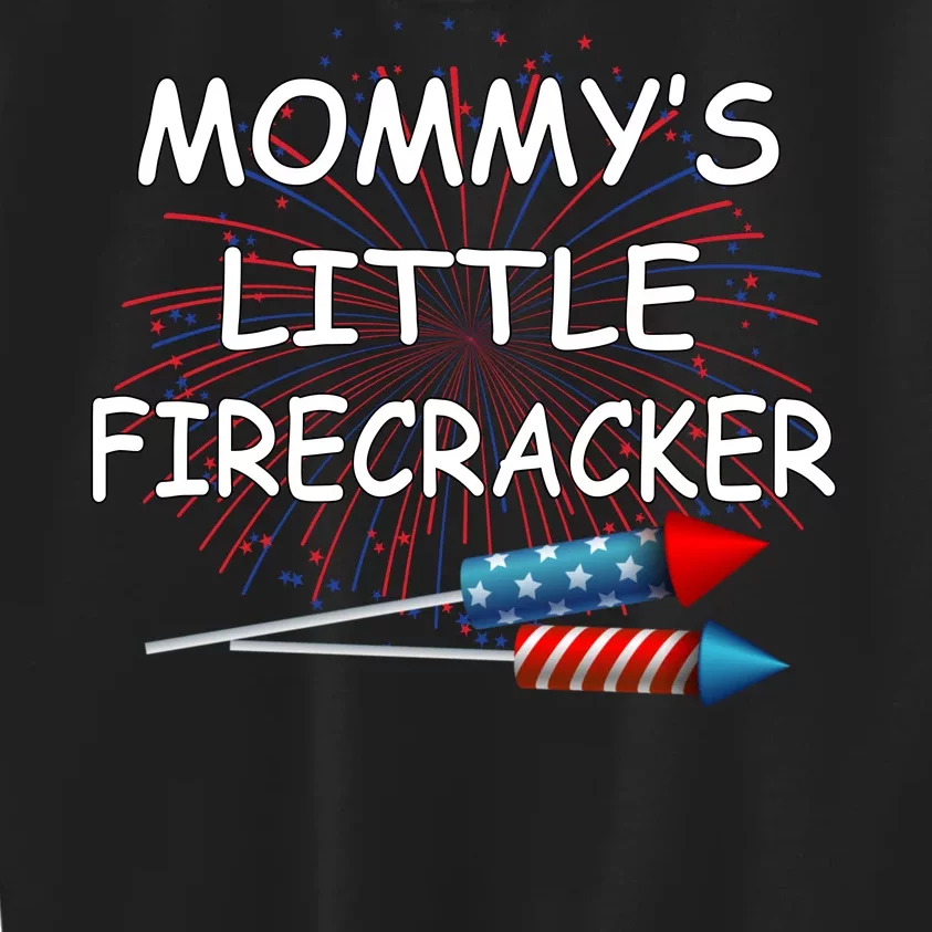 Mommy's little Firecracker Kids Sweatshirt