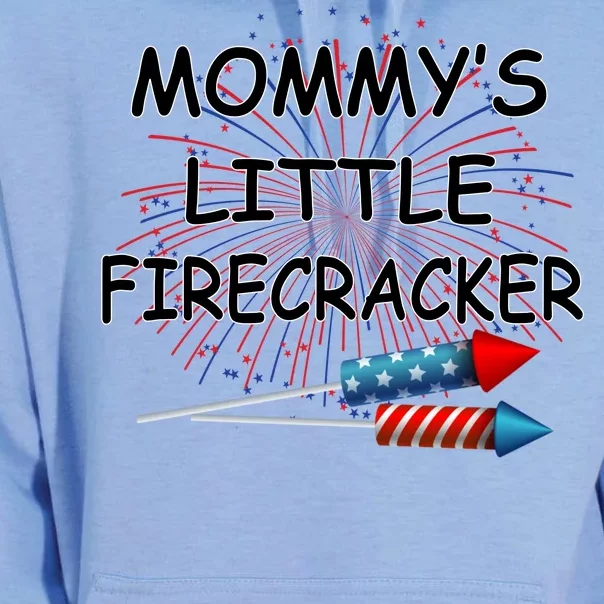 Mommy's little Firecracker Unisex Surf Hoodie