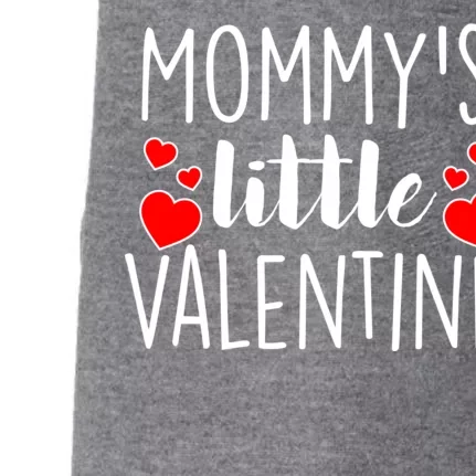 Mommy's Little Valentine Hearts Love Doggie 3-End Fleece Hoodie