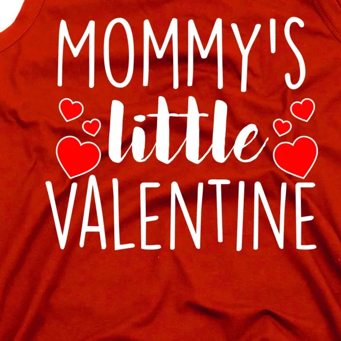 Mommy's Little Valentine Hearts Love Tank Top