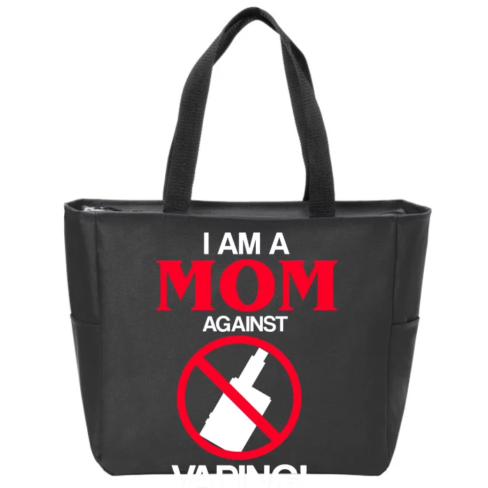 Moms Against Vaping Zip Tote Bag