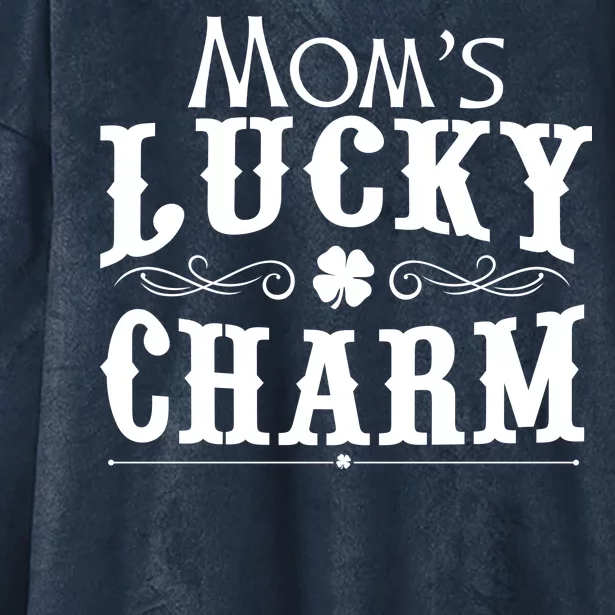 Mom's Lucky Charm Hooded Wearable Blanket