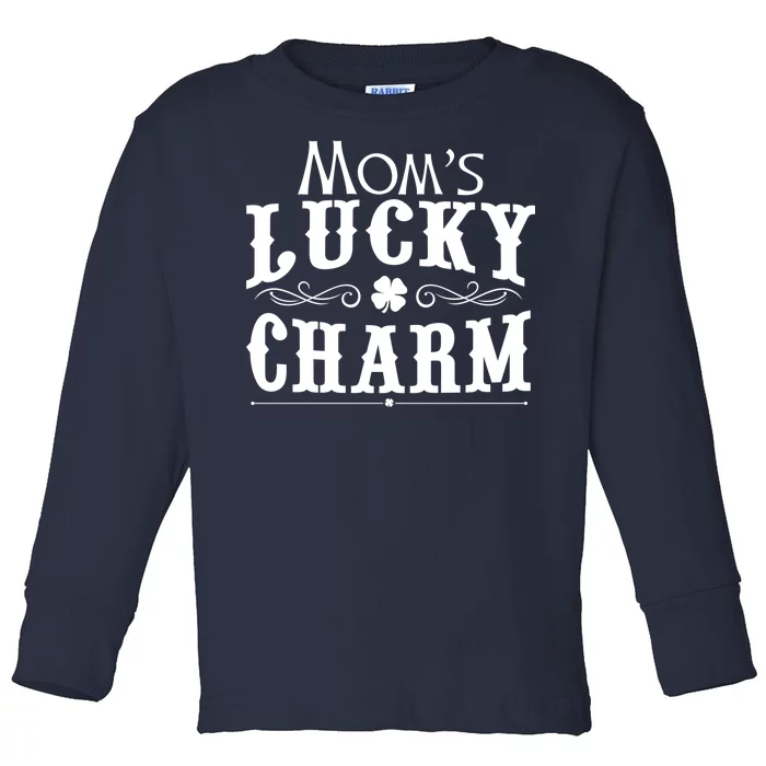 Mom's Lucky Charm Toddler Long Sleeve Shirt