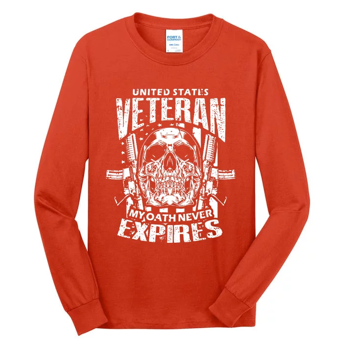 My Oath Never Expires Veteran Tall Long Sleeve T-Shirt