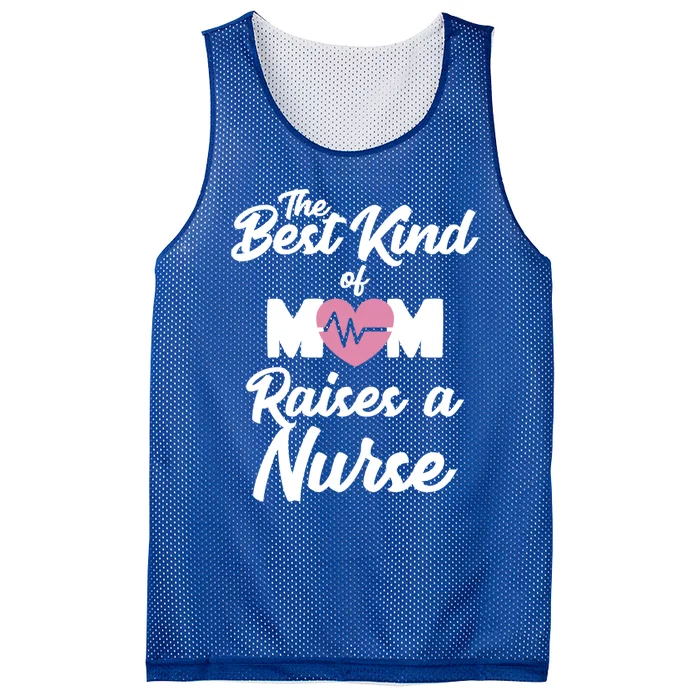 Mom Of Nurse Best Kind Of Mom Raises Nurse Nursing Degree Gift Mesh Reversible Basketball Jersey Tank