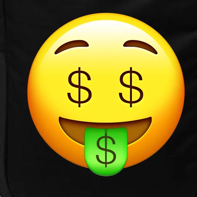 Money Emoji Impact Tech Backpack