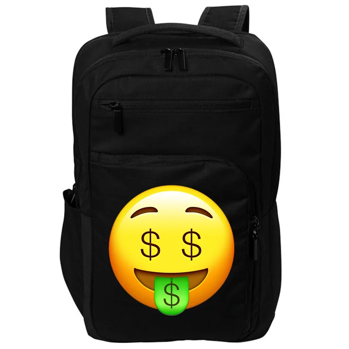 Money Emoji Impact Tech Backpack