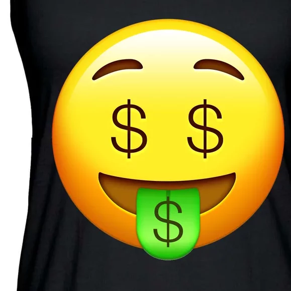 Money Emoji Ladies Essential Flowy Tank