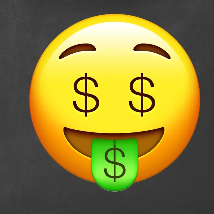 Money Emoji Zip Tote Bag