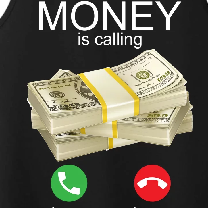 Money Is Calling Performance Tank