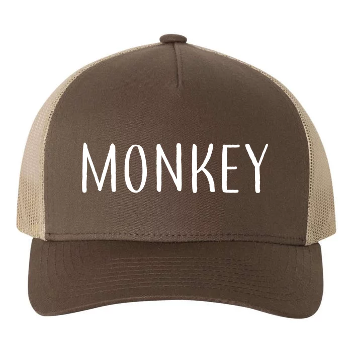 Monkey Yupoong Adult 5-Panel Trucker Hat