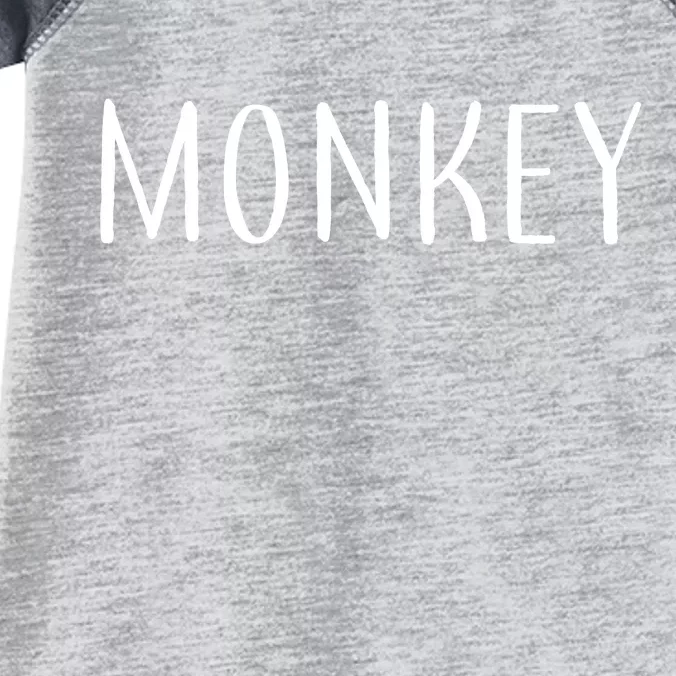 Monkey Infant Baby Jersey Bodysuit