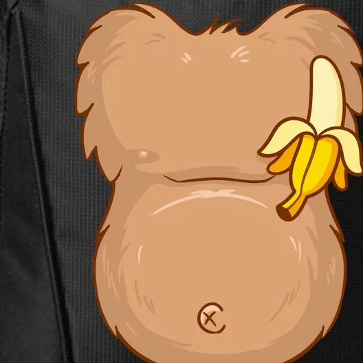 Monkey Ape Belly Costume City Backpack