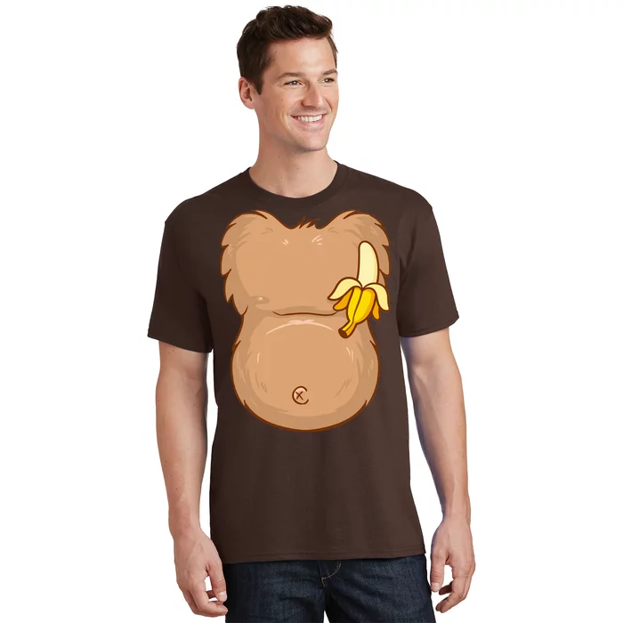 Monkey Ape Belly Costume T-Shirt