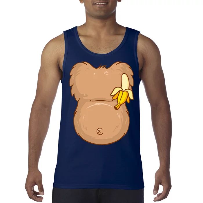 Monkey Ape Belly Costume Tank Top