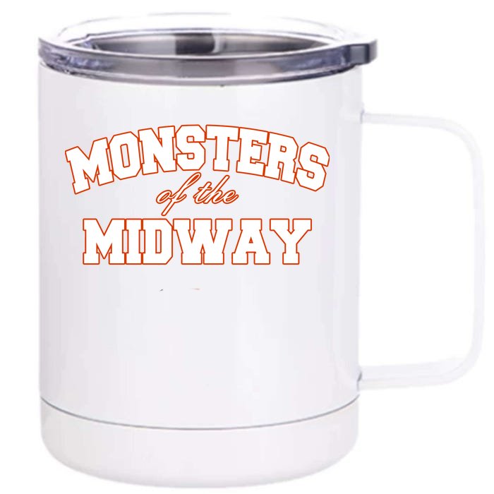 Monster Of The Midway Front & Back 12oz Stainless Steel Tumbler Cup