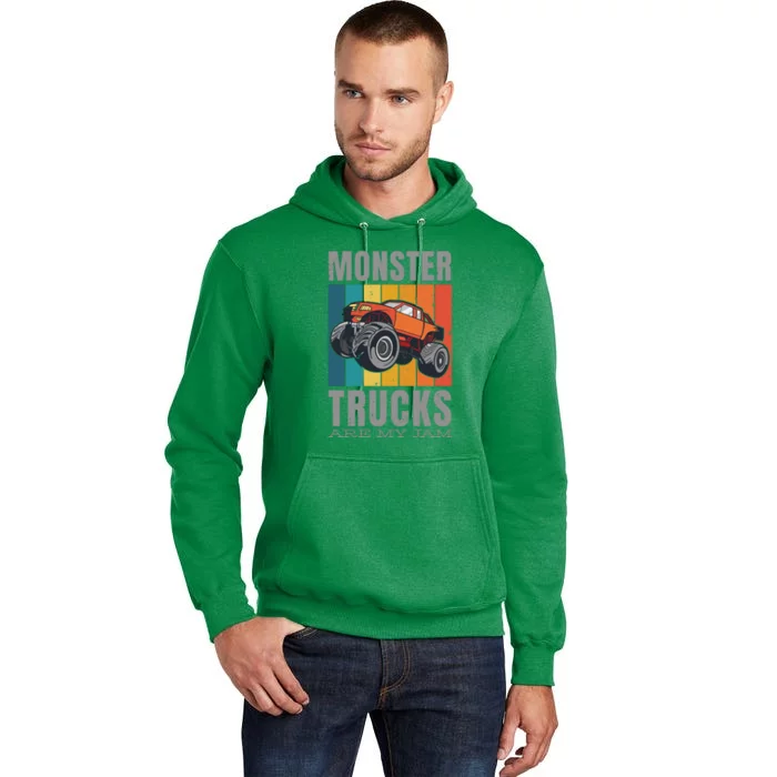 Monster Trucks Are My Jam Tall Hoodie