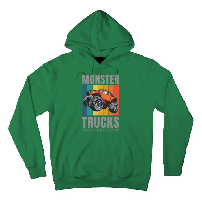 Monster Trucks Are My Jam Tall Hoodie