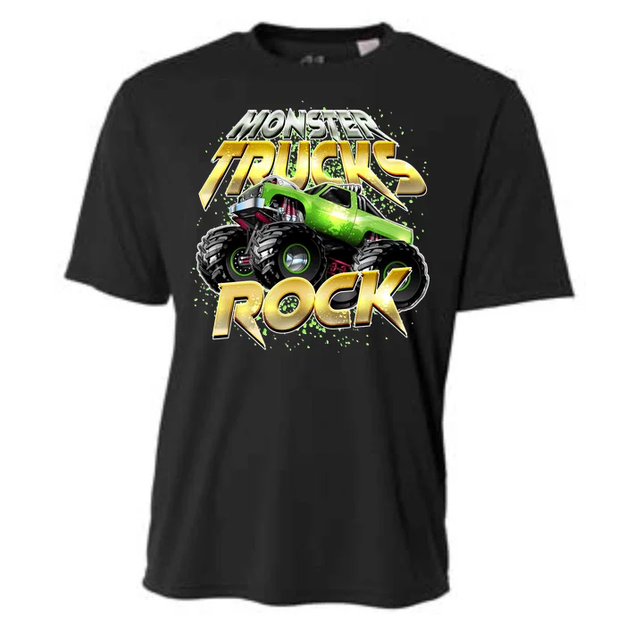 Monster Trucks Rock Cooling Performance Crew T-Shirt