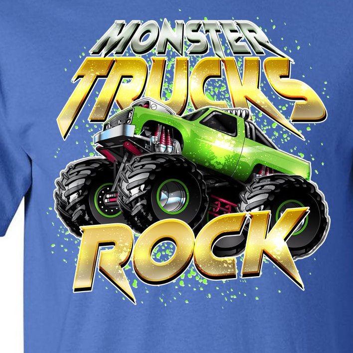 Monster Trucks Rock Tall T-Shirt