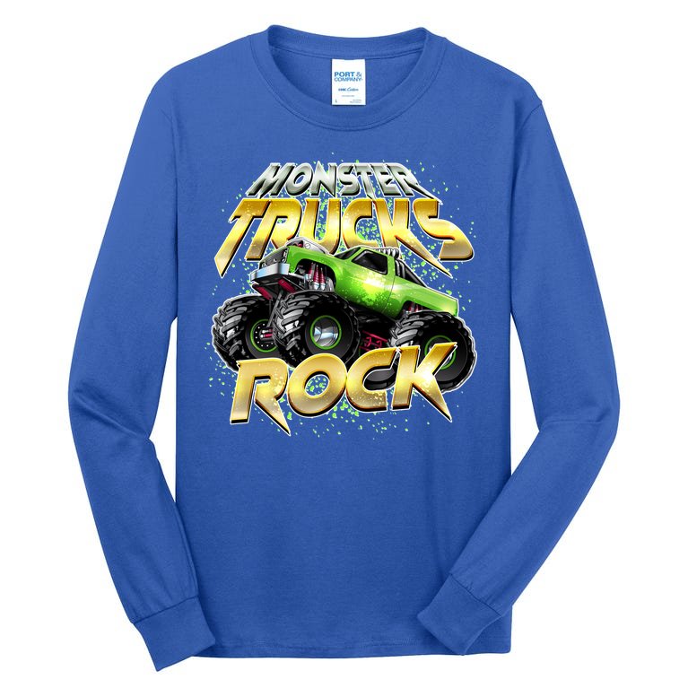 Monster Trucks Rock Tall Long Sleeve T-Shirt