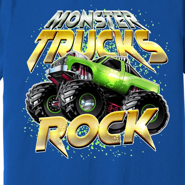 Monster Trucks Rock Premium T-Shirt