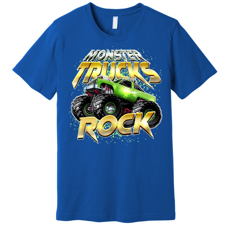 Monster Trucks Rock Premium T-Shirt