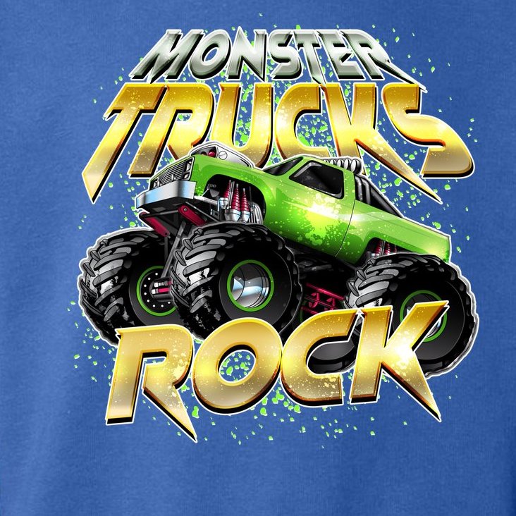 Monster Trucks Rock Toddler Hoodie